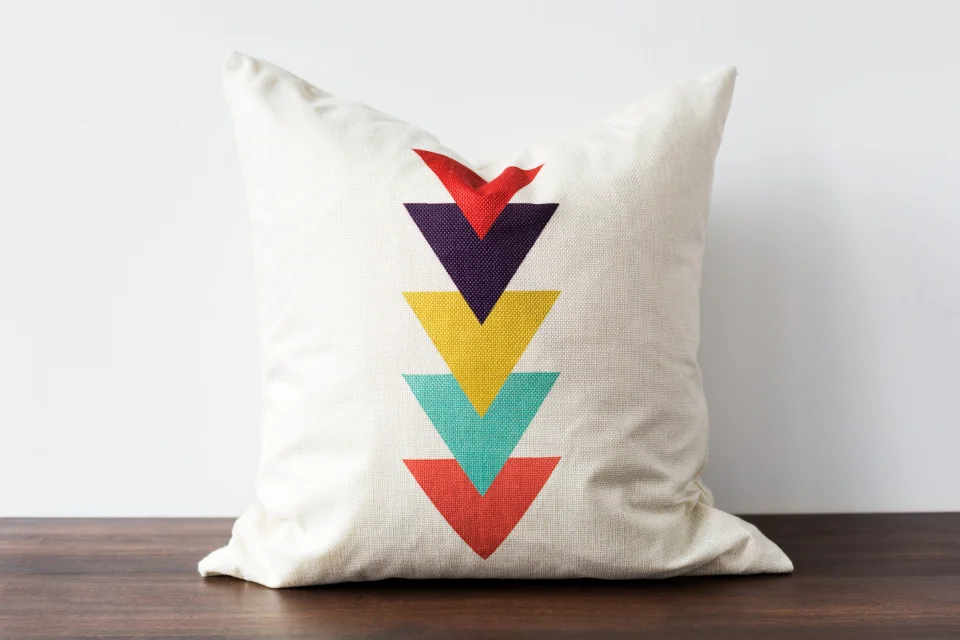 Handcrafted decorative pillow for a luxurious touch